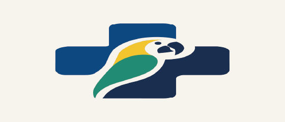 Exemplo de logo distorcido